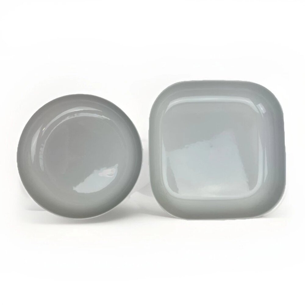 🍽️✨ 2 NEW IKEA White Serving Platters – Round & Square Set | Made in Portugal